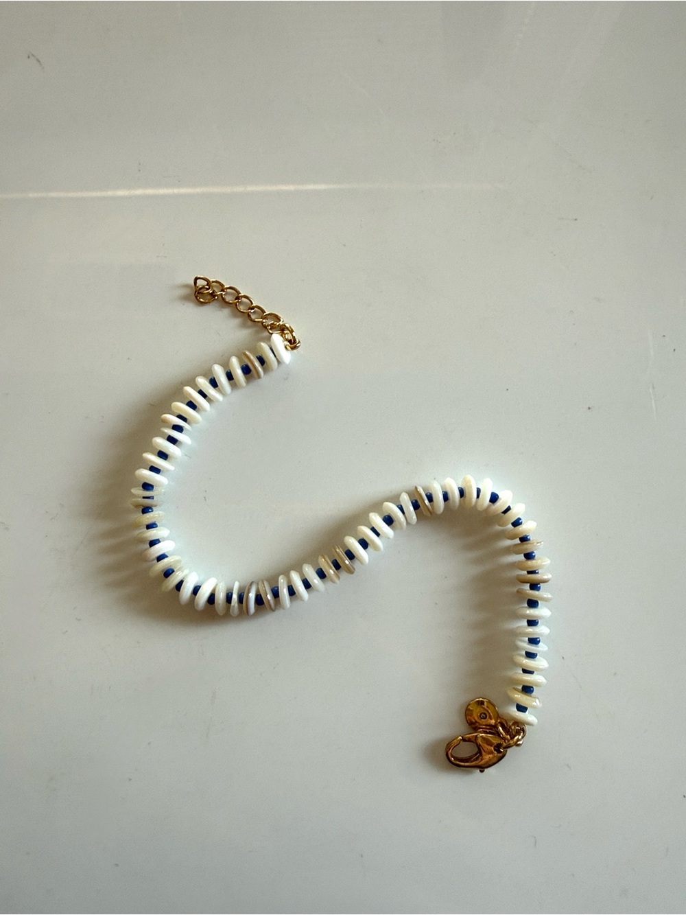 NWOT Madewell Shell Beaded Bracelet - Picture 2 of 5